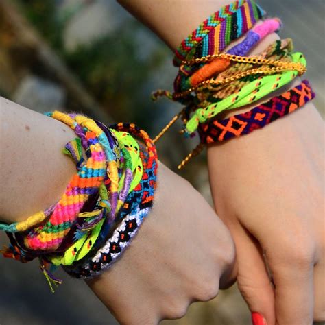 stylish friendship bracelets.